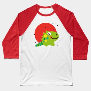 Iguana Baseball T-Shirt